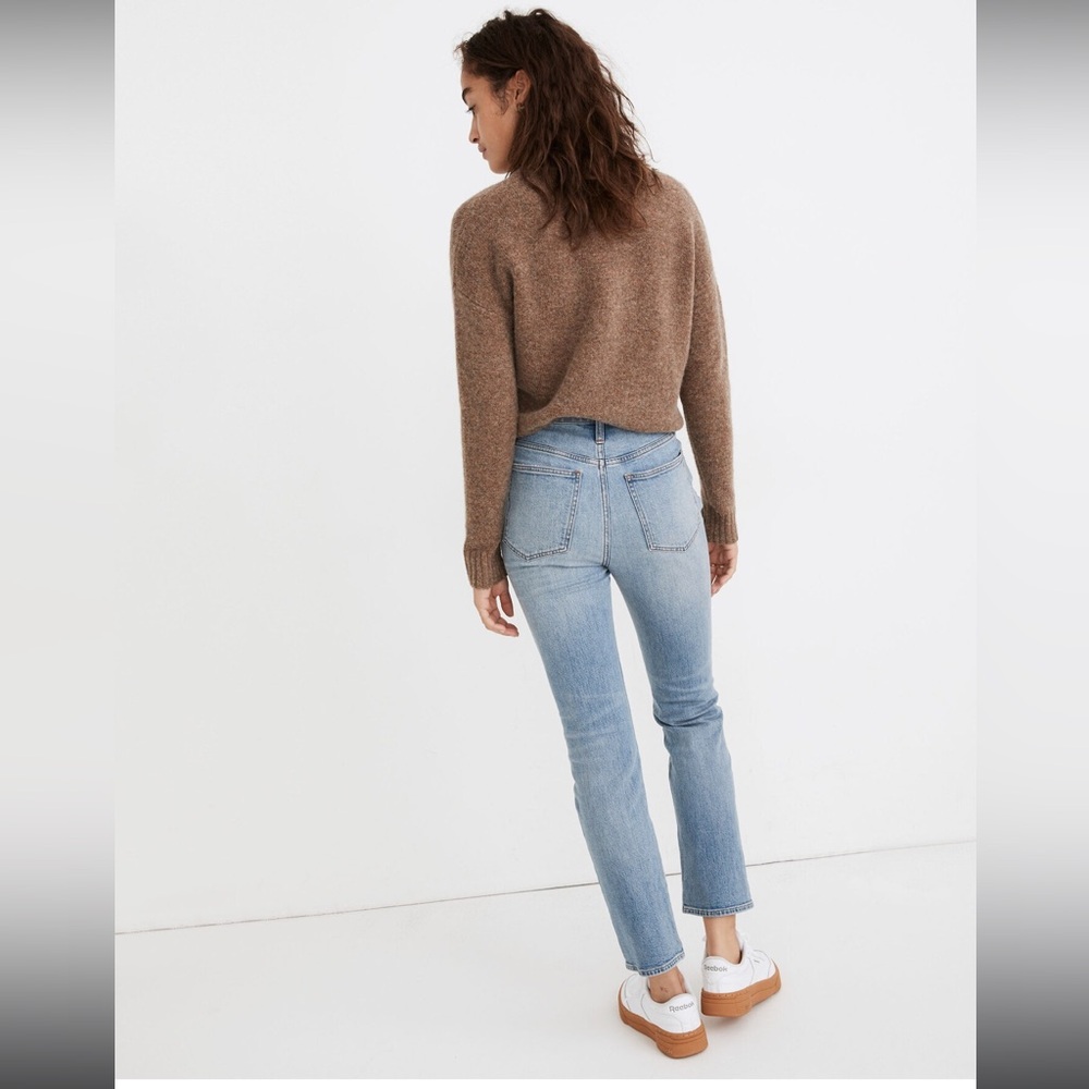 Slim Demi-Boot Jeans in Denis Wash